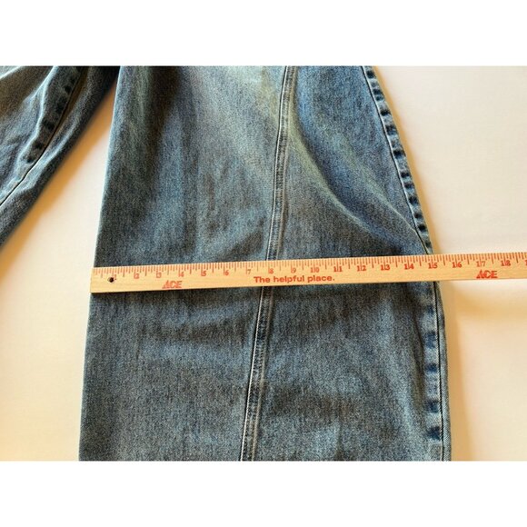 FEAR BARWELLS barrel retro hipster streetwear blue jeans 30x28 baggy loungewear - Picture 12 of 12